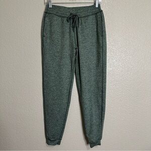 Aerie Offline Heathered Green Jogger Pants, Sz Small